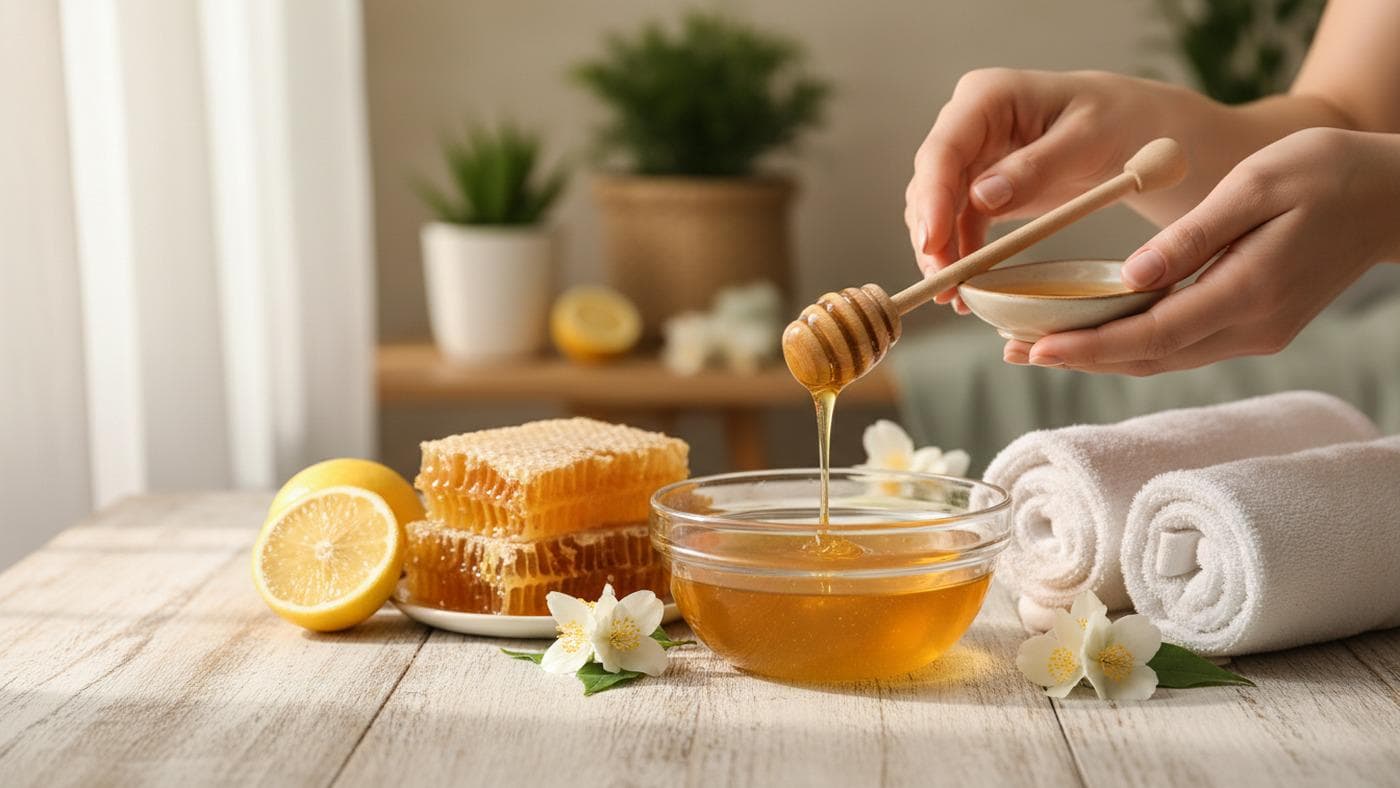 عسل طبیعی برای پوست صورت و روش استفاده درست روزانه