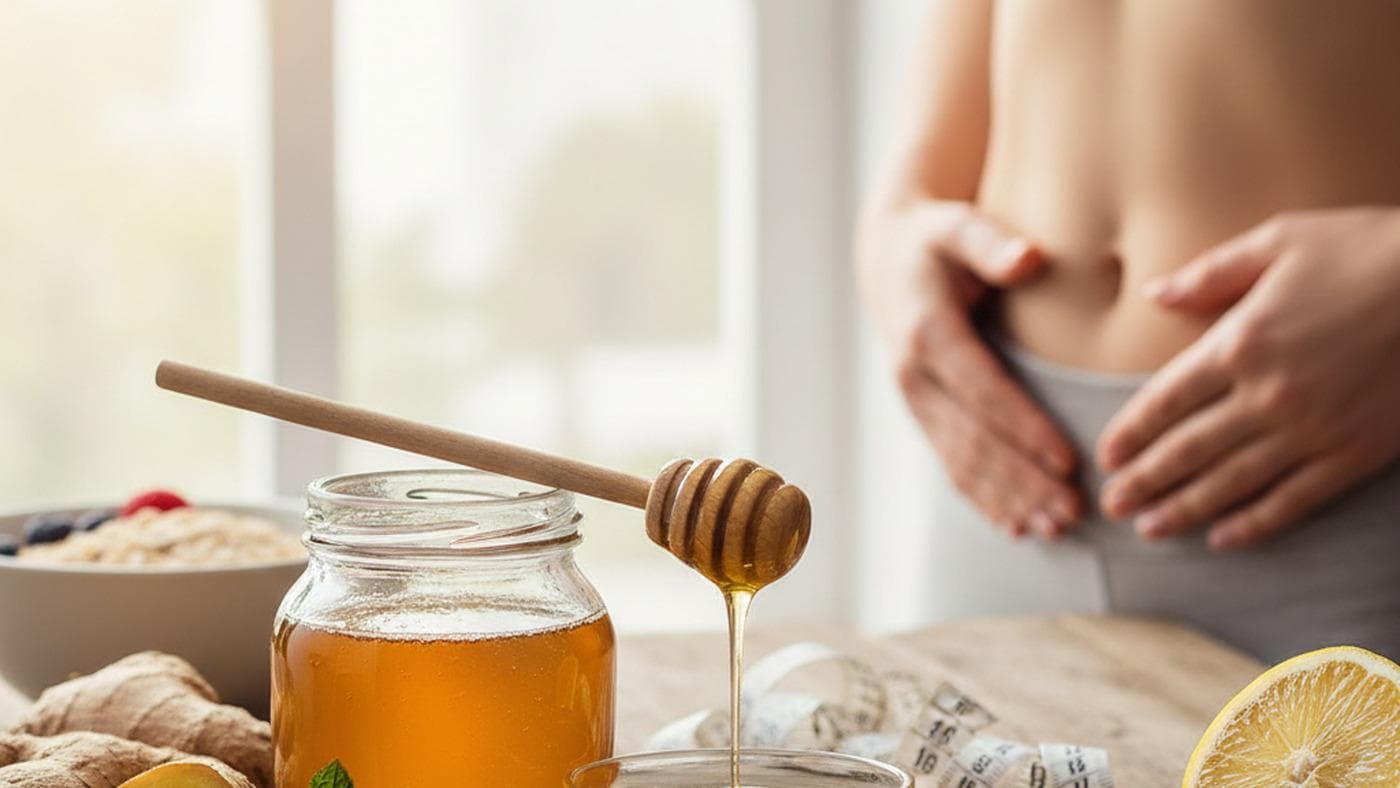 خواص عسل برای لاغری شکم؛ واقعیت، روش مصرف و نکات مهم