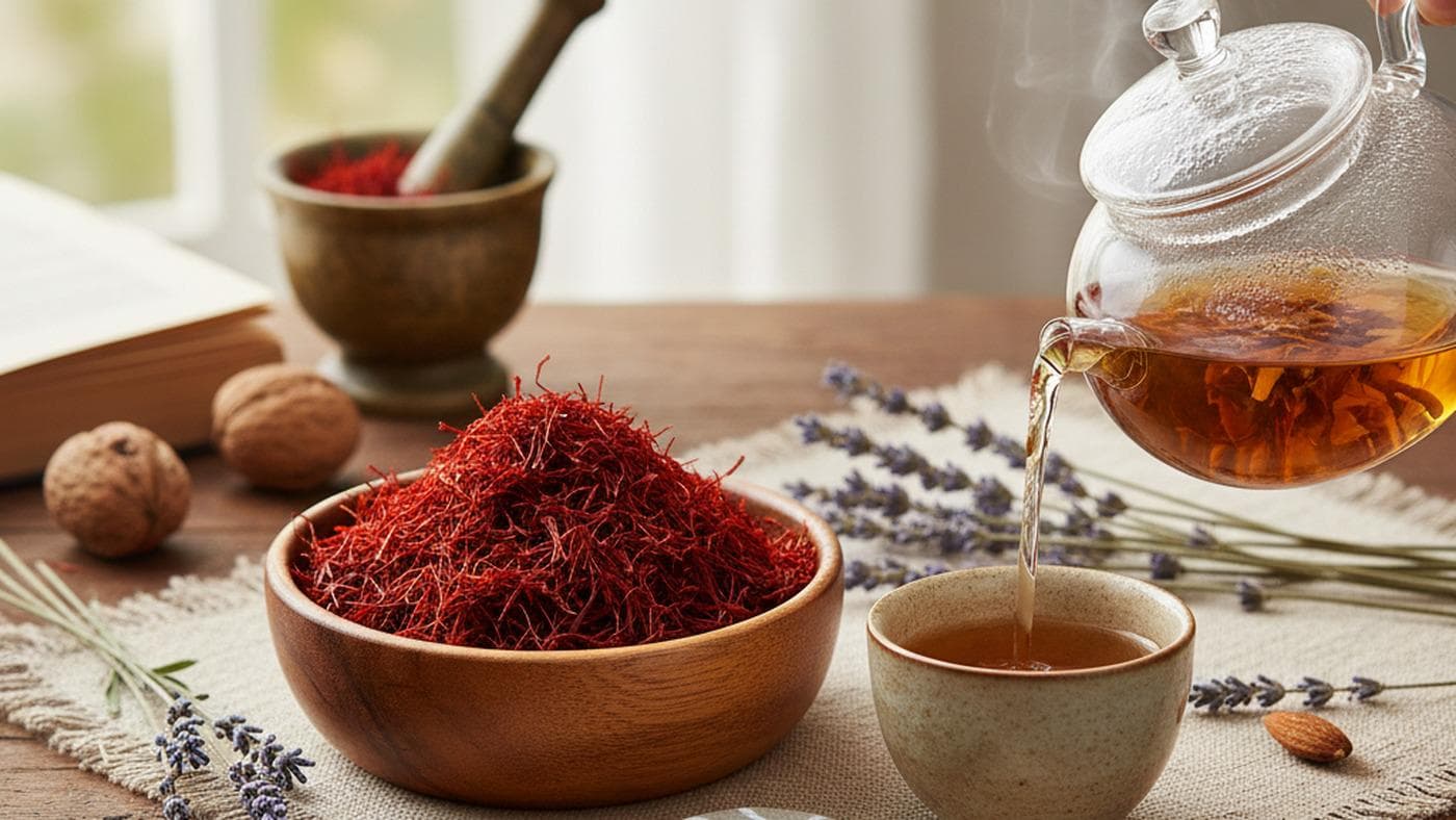 خواص زعفران برای اعصاب؛ آرامش طبیعی در زندگی روزمره