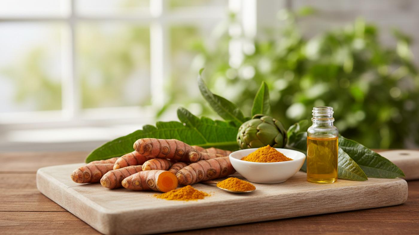 خواص زردچوبه برای کبد و روش مصرف روزانه آن برای سلامت