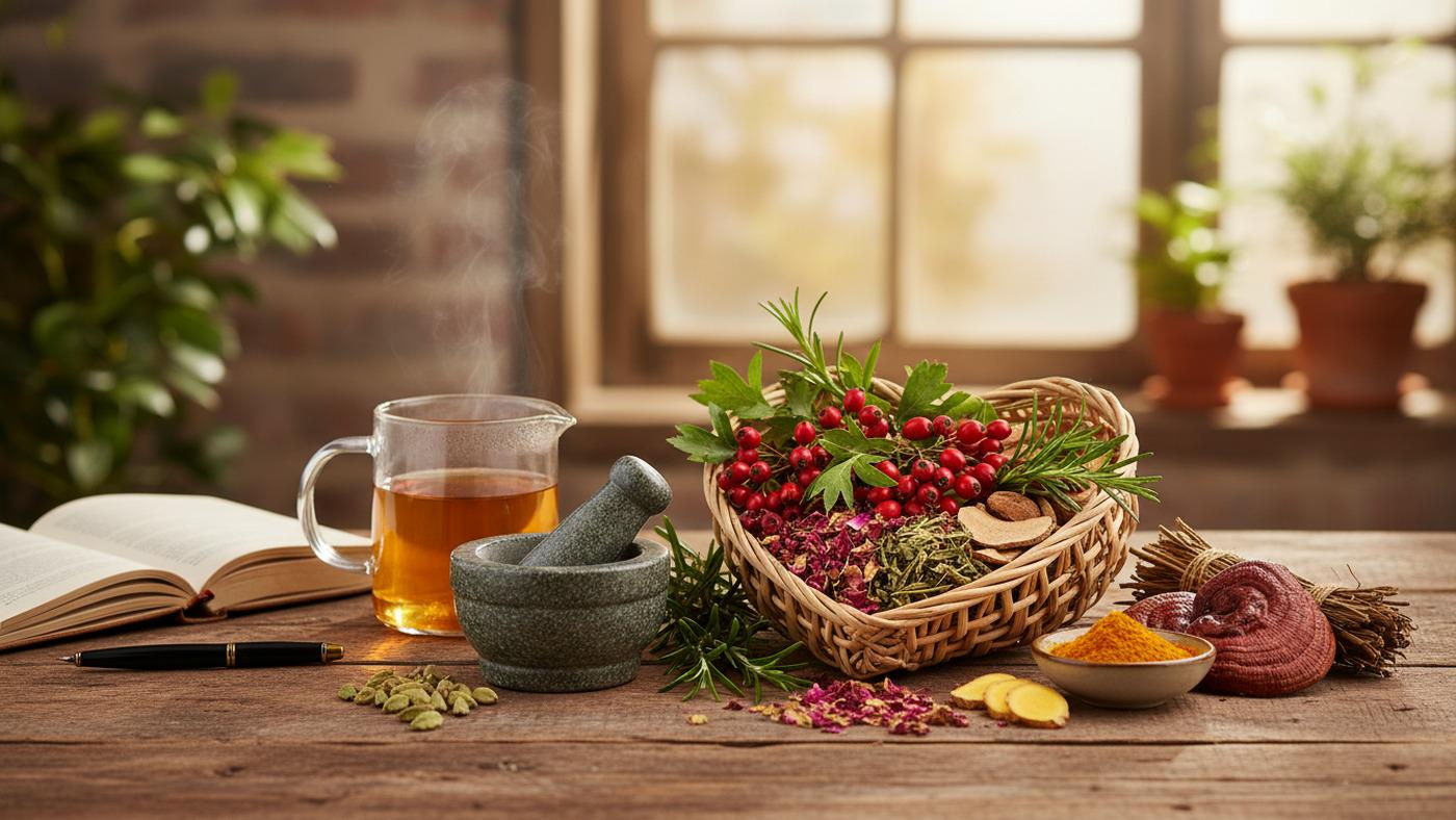 تقویت قلب با گیاهان دارویی و انتخاب درست مصرف روزانه
