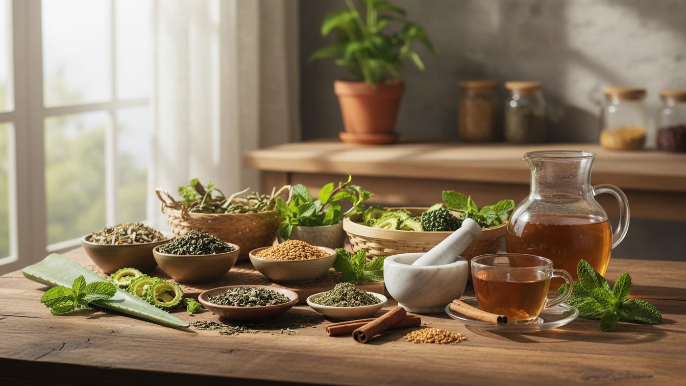 نقش گیاهان دارویی در تنظیم قند خون و انتخاب ترکیب درست