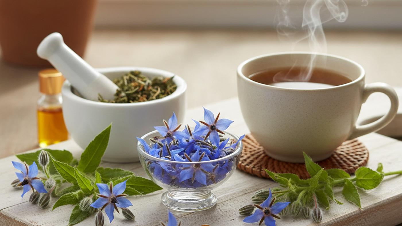 گل گاوزبان هیلرگلوبال؛ ۱۰ خاصیت علمیبرای سرفه، اضطراب
