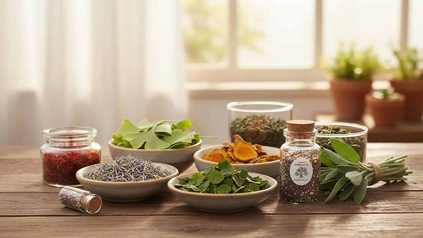 بهترین گیاهان دارویی برای تقویت حافظه و تمرکز روزانه